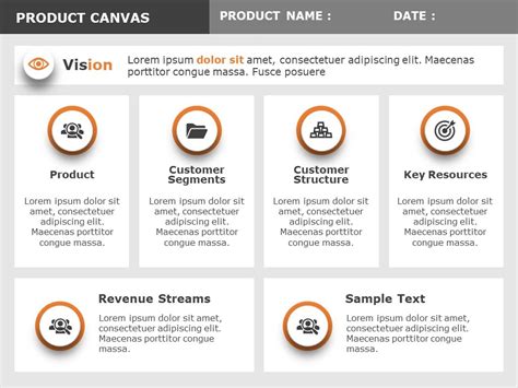 Product Vision Board Template 1 | Product Vision Templates | SlideUpLift