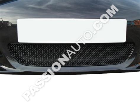 Grilles De Protection Noires Kit Complet Calandre Pare Chocs Av