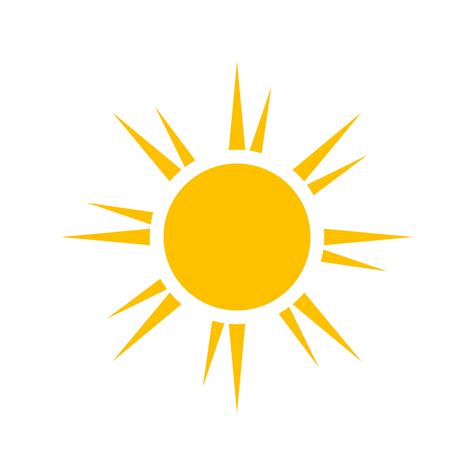 Sun Sun Ray Icon Png Transparent 9664579 Png