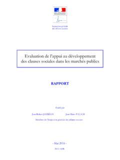 Evaluation de lappui au développement des clauses evaluation de