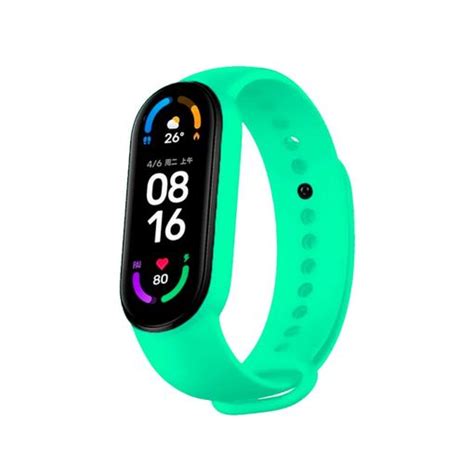 Correas De Silicona Para Xiaomi Mi Band Verde Fluor Con Ofertas En