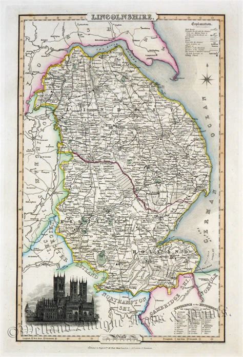 Lincolnshire Maps Archives Page 2 Of 2 Welland Antique Maps