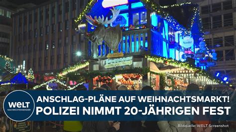 DEUTSCHLAND Terroranschlag Auf Weihnachtsmarkt Geplant Erneute