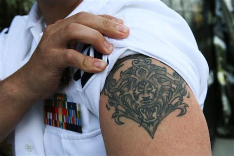 Got Ink? Navy Is Relaxing Its Rules on Tattoos - The New York Times