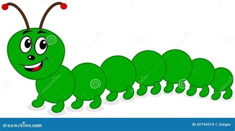 Smiling Centipede Cartoon Vector 25409935