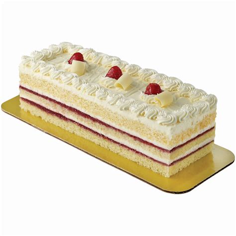 H E B Bakery White Chocolate Raspberry Cream Cake Shop Standard Cakes