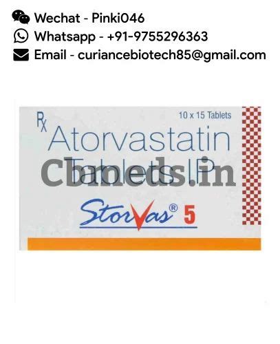 Storvas Atorvastatin Tablet At Rs 1150 In Raipur Id 2852395020448