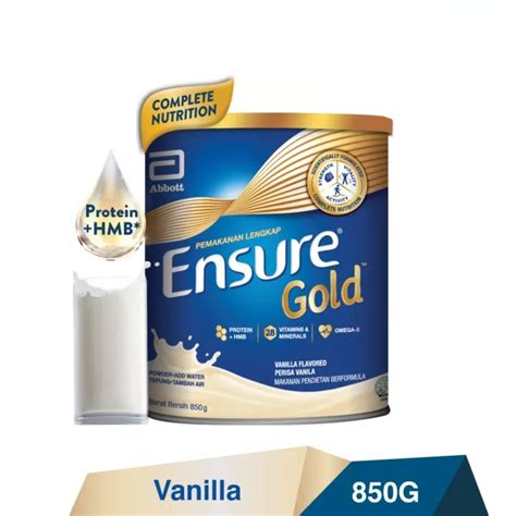 Ensure Gold Vanilla G Tin Adult Complete Nutrition Shopee Malaysia