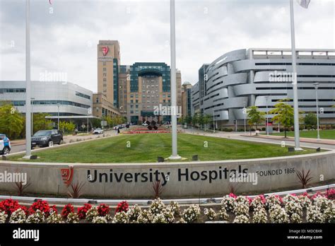 University Hospitals of Cleveland Ohio Stock Photo - Alamy