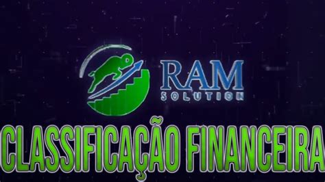 registrando classificacao financeira youtube