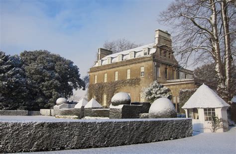 Seend Manor Wiltshire England Countryside House Snow Winter Christmas The Glam Pad