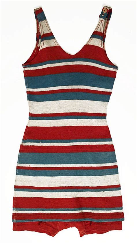 Bathing Suit Date Ca 1930 Culture American Probably Medium Wool