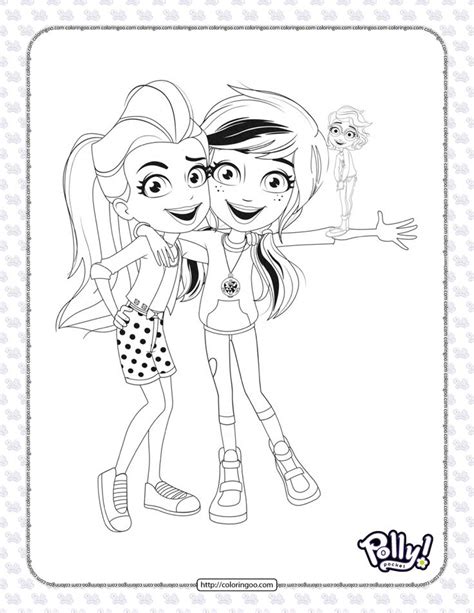 Free Printable Polly Pocket Coloring Pages Coloring Pages Pocket