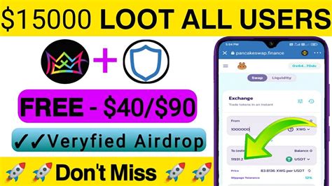 Claim Instant Airdrop Xwg Airdrop Loot Trust Wallet Airdrop Today