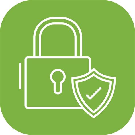 Secure Vector Icon 18860916 Vector Art At Vecteezy