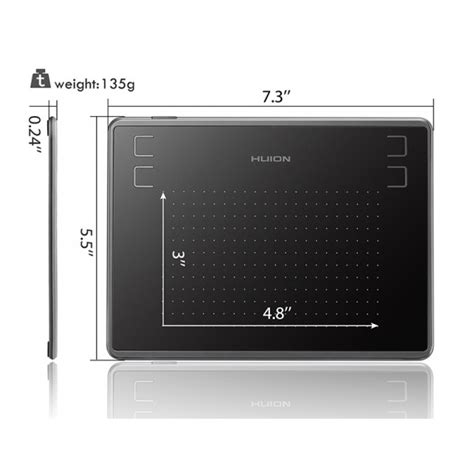 Huiontab.com | Графический планшет Huion Inspiroy H430P купить, в ...