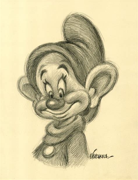 Joan Vizcarra Dopey Snow White And The Seven Dwarfs Original