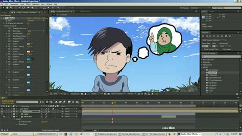 Compositing 2d Animation In Adobe After Effects Youtube