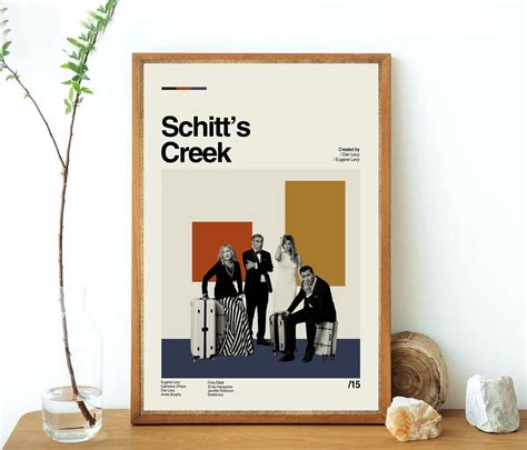 Schitts Creek Minimalist Poster Aesthetic Wall Decor