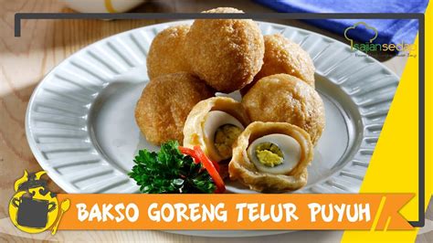 Resep Bakso Goreng Telur Puyuh YouTube