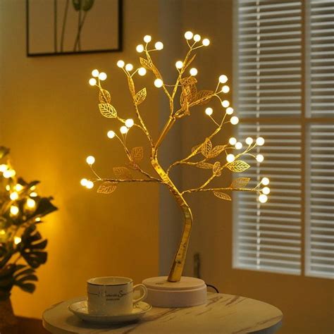 LED Blossom Tree Fairy Light Table Lamp