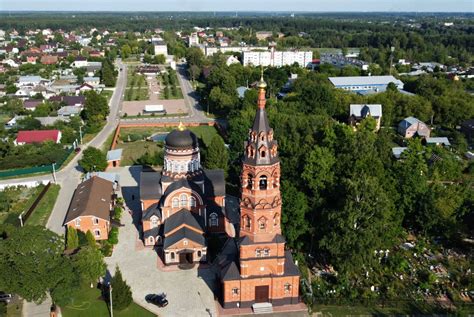 Церковь Вознесения Господня на Городке, Павловский Посад (Павлово ...