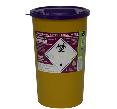 SHARPSGUARD Eco Cyto Sharps Bin 5L