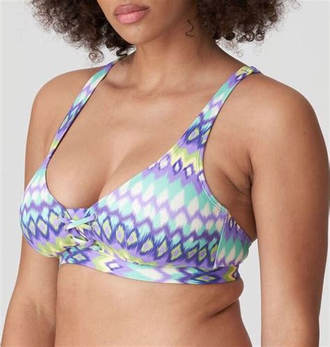 PrimaDonna Swim Holiday Plunge Bikini Zonder Beugel Mezcalita Blue Maat Bol