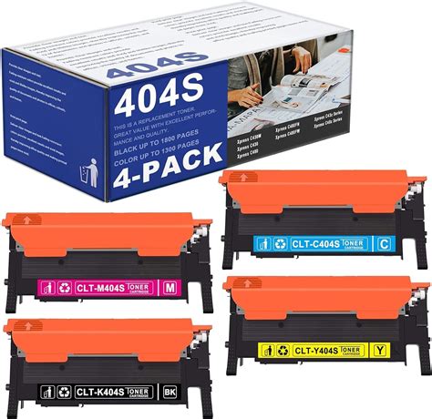 Amazon HP Samsung CLT K404S Toner Cartridge Black For SL C430W