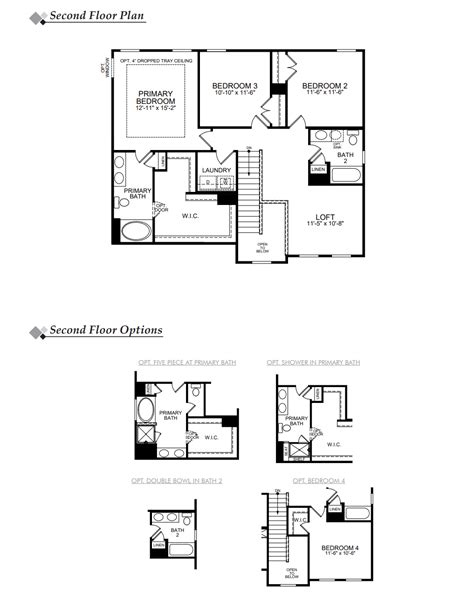 Newberry Floor Plan Eastwood Homes