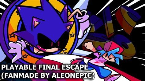 Friday Night Funkin Playable Final Escape Fanmade Sonic Exe Mod 114219 Hot Sex Picture