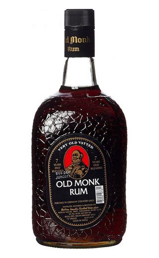 Ром Old Monk 7 Years Old цена 0,75 л 1853 руб., купить Олд Монк 7 лет в ...