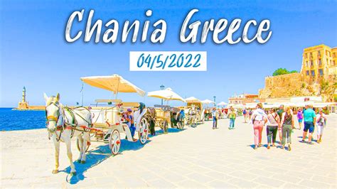 A Fascinating Day Walking Tour In Chania City K Video