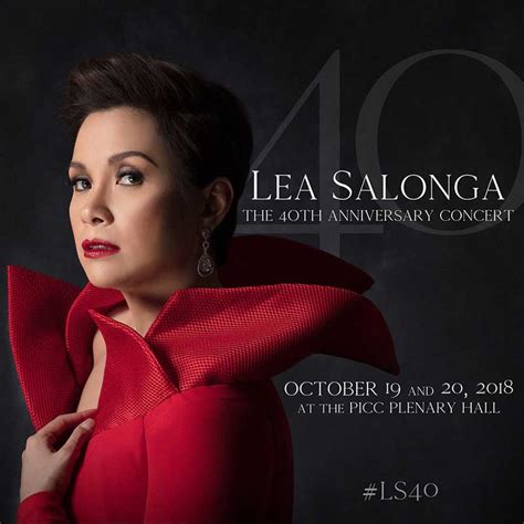 Lea Salonga 40th Anniversary Concert - Philippine Concerts