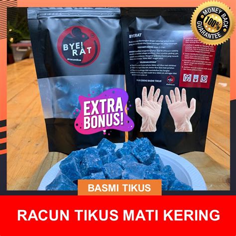 Jual Byerat Racun Tikus Paling Ampuh Mati Kering Tidak Bau Gr