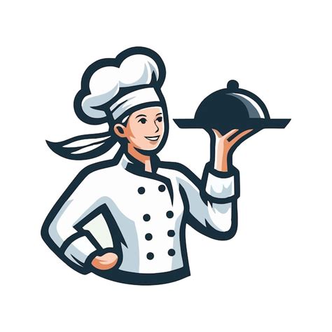 Premium Vector Girl Chef