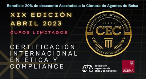 Certificación Internacional en Ética y Compliance AAEC