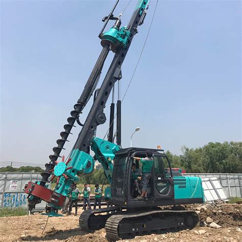 Tysim Kr80m Cfa Hydraulic Rotary Borehole Driver Machine Piling Pile