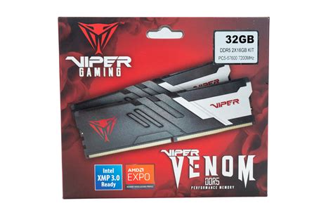 Patriot Viper Venom Ddr Cl X Gb Review Packaging