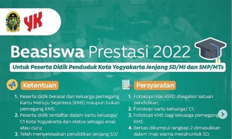 Beasiswa Prestasi 2022 Untuk Pelajar Sd Dan Smp Scholars Official