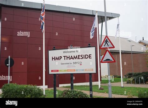 04/12/2022 HMP Thameside, General view outside . HMP Thameside is a local category B ...