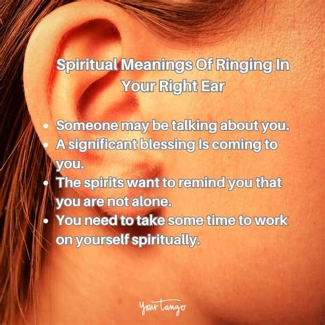 What Ringing In Your Right Ear Means Spiritually | Energy healing ...