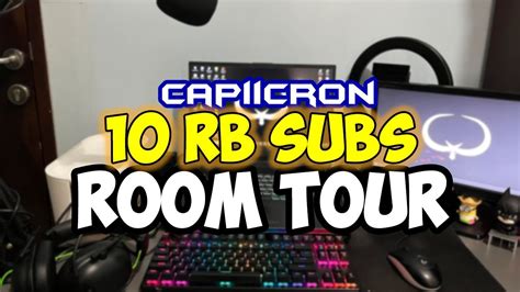 CAPIICRON ROOM TOUR SPESIAL 10 000 SUBSCRIBERS YouTube