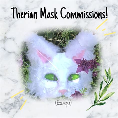 Therian Mask Commissions Read Description Before Purchasing