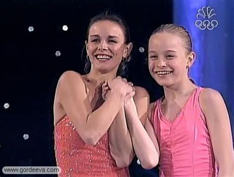 Ekaterina Gordeeva And Her Daughter Daria Performing Together