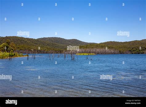 Advancetown Lake At The Hinze Dam In The Gold Coast Hinterland