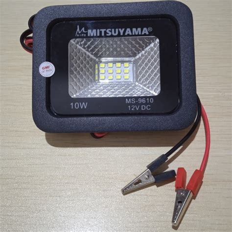 Jual Lampu Sorot 10w Aki Led Floodlight 10 W Lampu Tembak 10 Watt 12