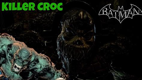 Killer Crocs Kill Screen Batman Return To Arkham Asylum Youtube