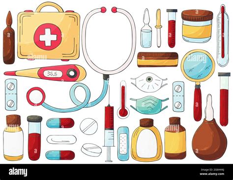 Basic Doctor Instruments Clipart