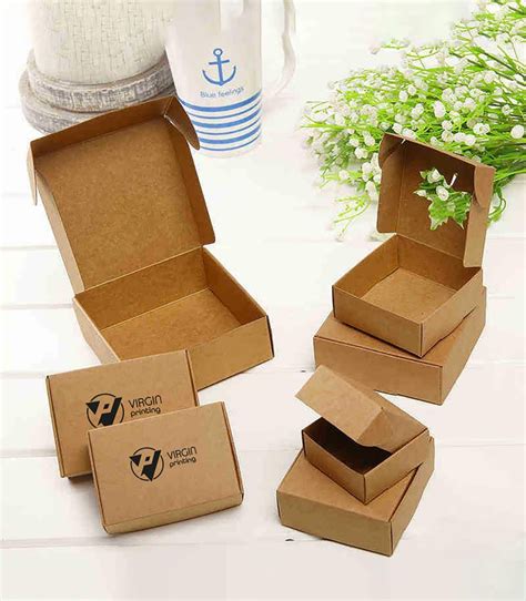 Small Kraft Boxes —